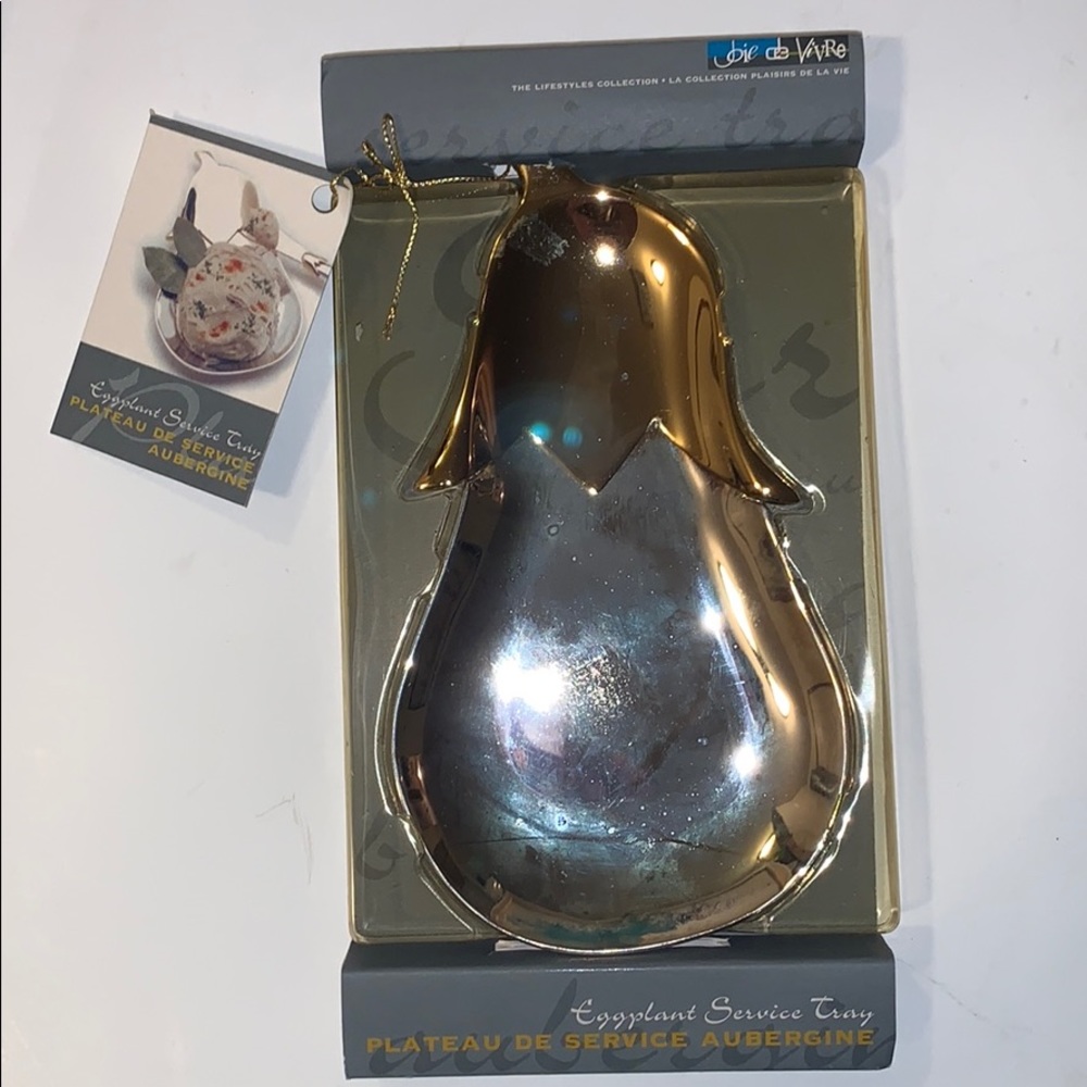 Eggplant service tray